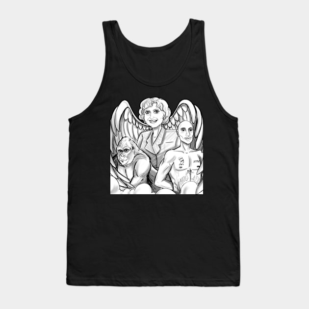 The Holy Trinity Tank Top by Giant Size Team Up Network